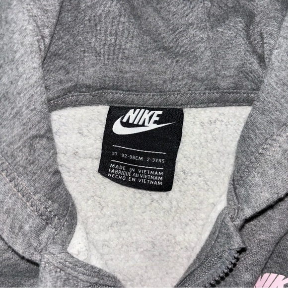Nike Zip up Sweatshirt (3T) - Picture 2 of 6